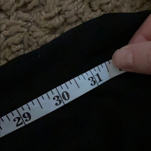 Loft Skinny Leg Cuffed Black Dress Pants Marisa 0T - Picture 10 of 10